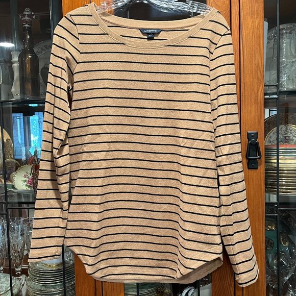 Lands' End Long Sleeve pullover top - Picture 1 of 4